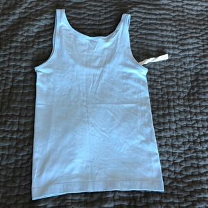 seek simplicity tank 2 ways light blue size 6